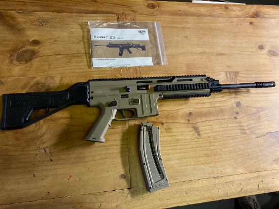 New Mauser M15 .22 CAL, Flip up Front & rear,sight Sn#BL93686