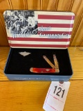 Case Knife medium Trapper in collector tin