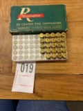 50 Center Fire Cartridges Remington 26 missing cartridges