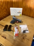 New Tauras G2C 9MM 2 Mags and viridian Laser sight Sn#TMW46721