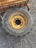 1 Skid Steer Tire & wheel