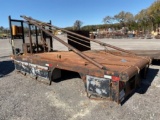 17x8 Truck bed w/winch & crane Heavy duty oilfield gin pole 17ft. Bed with 20 ton PTP Winch, extra h
