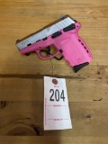 New SCCY CPX-ITTPK 9MM Pink with 2 mags & lock Sn#C248397