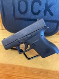 New Glock 43 9MM (2) 6 round Mags #AGDY536