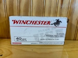 Winchester 40 S&W 180GR Jacketed Hollow point 50 rounds