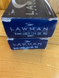 9MM Lawman Ammunition 50 count 2 Boxes per lot