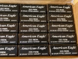 500 Round 223 Rem 50 GR Tipped boattail American Eagle Rifle cartridges