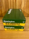2 Boxes Remington springfield soft point