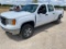 2014 GMC 2500 HD Crew Cab 4x4 white 168K miles Runs & Drives Clean Title
