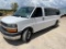2012 Chevy Express Van White 198K Runs & drives Cold AC 4 row seating Clean title