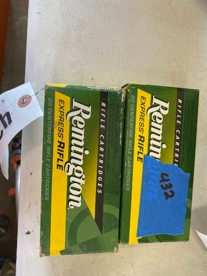 1- New box of 222 50 GR, 1- Half box of 222 50 Gr