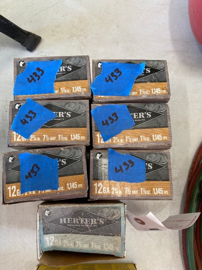 6- New Boxes 12 Gauge 2 3/4 in 1- half box