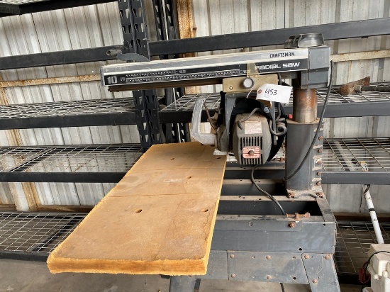 Craftsmans Radial Saw 10" Blade