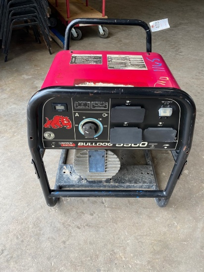 Lincoln bulldog 5500 Welder/generator 91 hrs runs