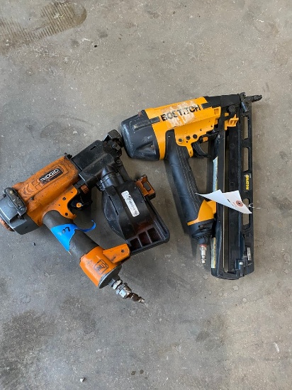Ridgid Coil nailer, bostitch 16 Gauge Nailer