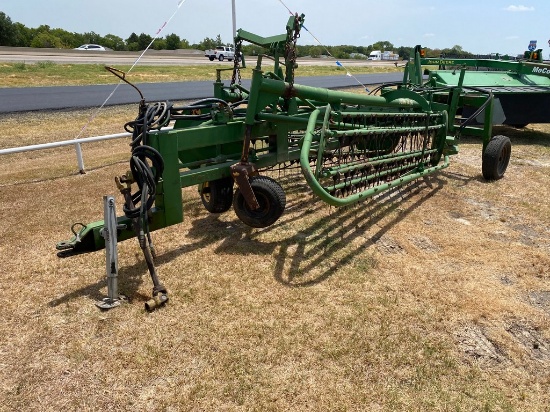 John Deere Bale connect Hy Rake