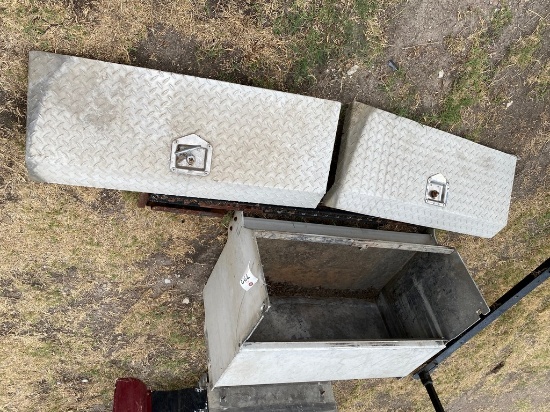 Semi Aluminum tool boxes