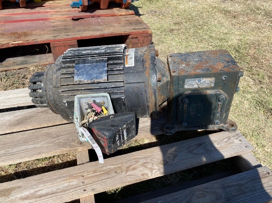 Electric Motor 3HP 3 Phase 4 Amp 230/460 Volt