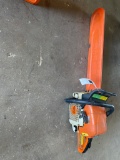 Stihl MS 390 Chainsaw works