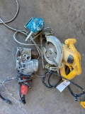 Dewalt Saw,Milwaukee hole hawg & sander