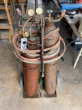 Torch set with bottle & hose