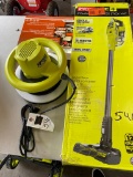Ryobi 18V Compact Stic vac & Buffer