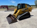 2009 John Deer CT 332 85 HP 2101 Hrs. Closed cab AC/Heat Joy Stick & Foot Control runs & operates Vi