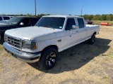 1997 Ford F350 Crew Cab 7.3 Diesel 2WD Runs & Drives, Cold AC 5 Speed Clean title