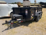 2019 Big Tex Dump Trailer 6x10 5200 Pound axles good tires clean title