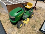 John Deere 100 riding mower bad motor