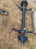 Lippert 10K axle oil bath hubs has 100 miles like new
