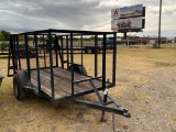 6x10 Utility trailer with ramp bill of sale