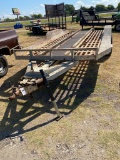 16ft. All Steel Trailer 8 lug axles bill of sale
