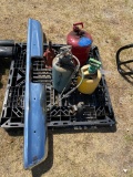 Bottle jack,fuel tank & sprayers,bumper