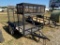 5x8 Landscape ,utility trailer with gate