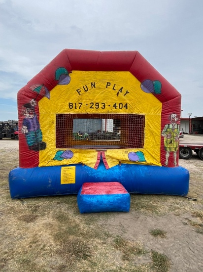 Commercial Bounce house blower not included
