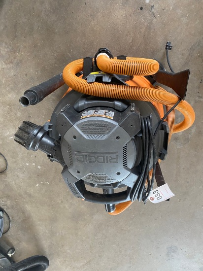 Ridgid Vacuum