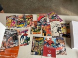 Box full of Spiderman Comics