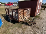 5x8 Utility Trailer with ramp bill of sale