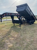 2021 PJ 16ft. Dump Trailer  & Goosneck with 10K Axles and ramps