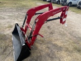 Mahindra 1635L front Attachment Quick connect with bucket