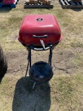 Large Charcoal Grill & Small charcoal Griill