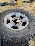 4-17 in. 8 lug chevy wheels