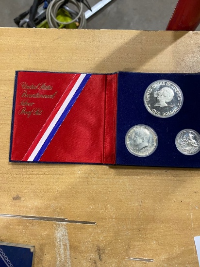 1976 Silver proof & mint set