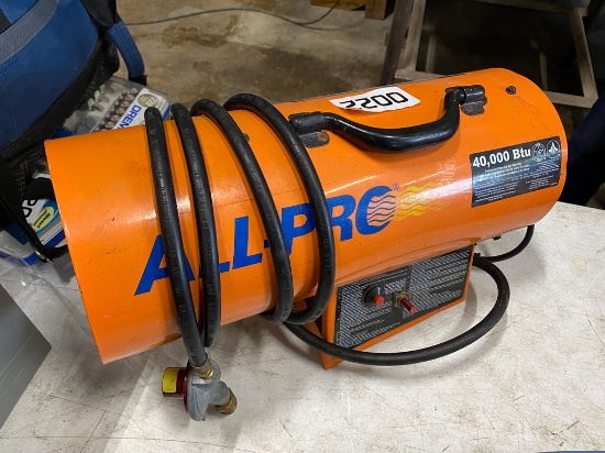 All pro Propane heater