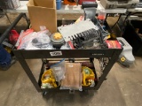Huskey tool Cart with content