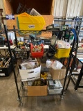 Cart with content