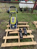 Ryobi 2300 PSI electric Pressure washer & 2 Jacks