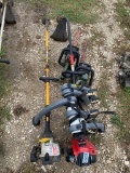 Lot full of weedeaters unknown condition