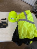 Reflector  jacket,hat and gloves